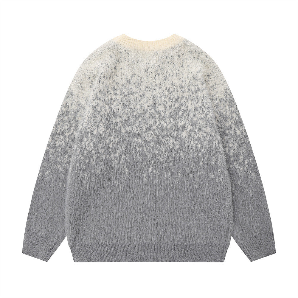 Galaxy Glimmer | Gradient Star Grafik-Pullover