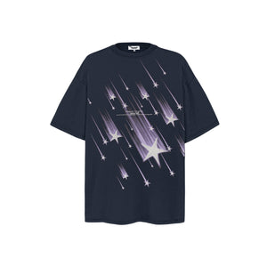 'Shooting Star Print' T Shirt - Santo 