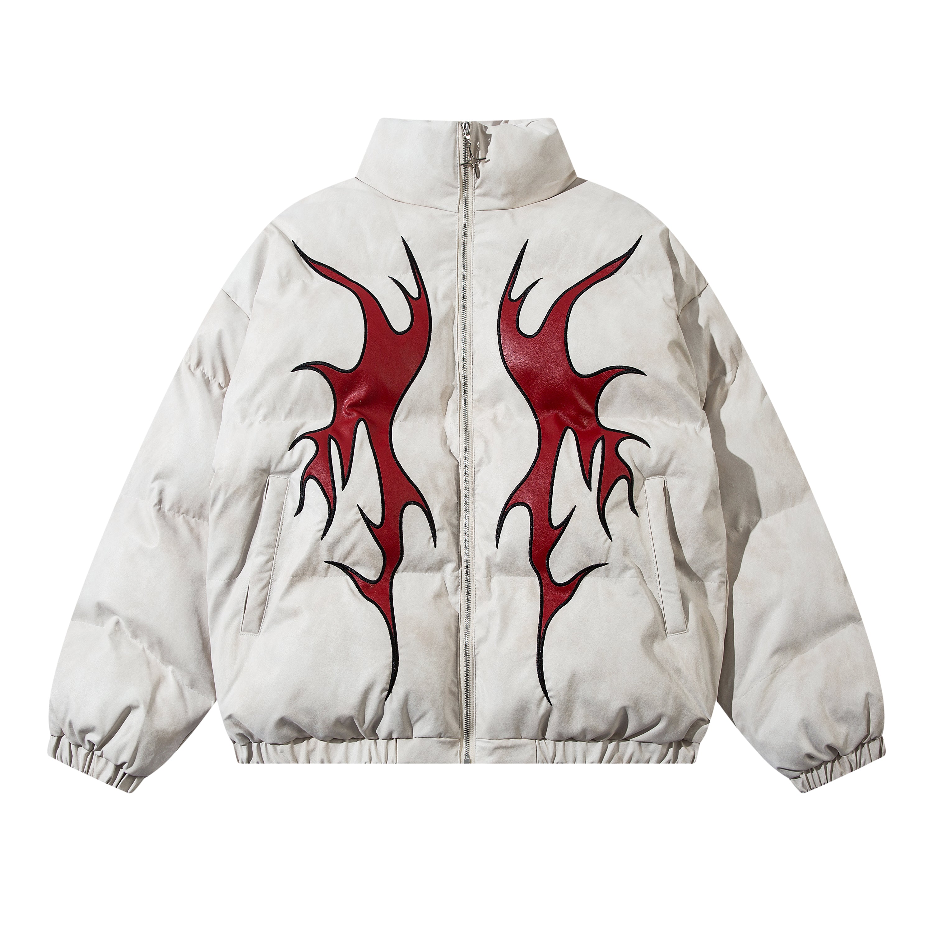 Flame Design | Graphic Puffer