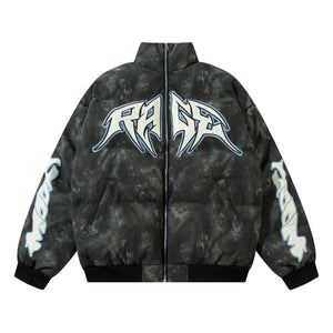 Street Rage | Bold Graphic Puffer - Santo 