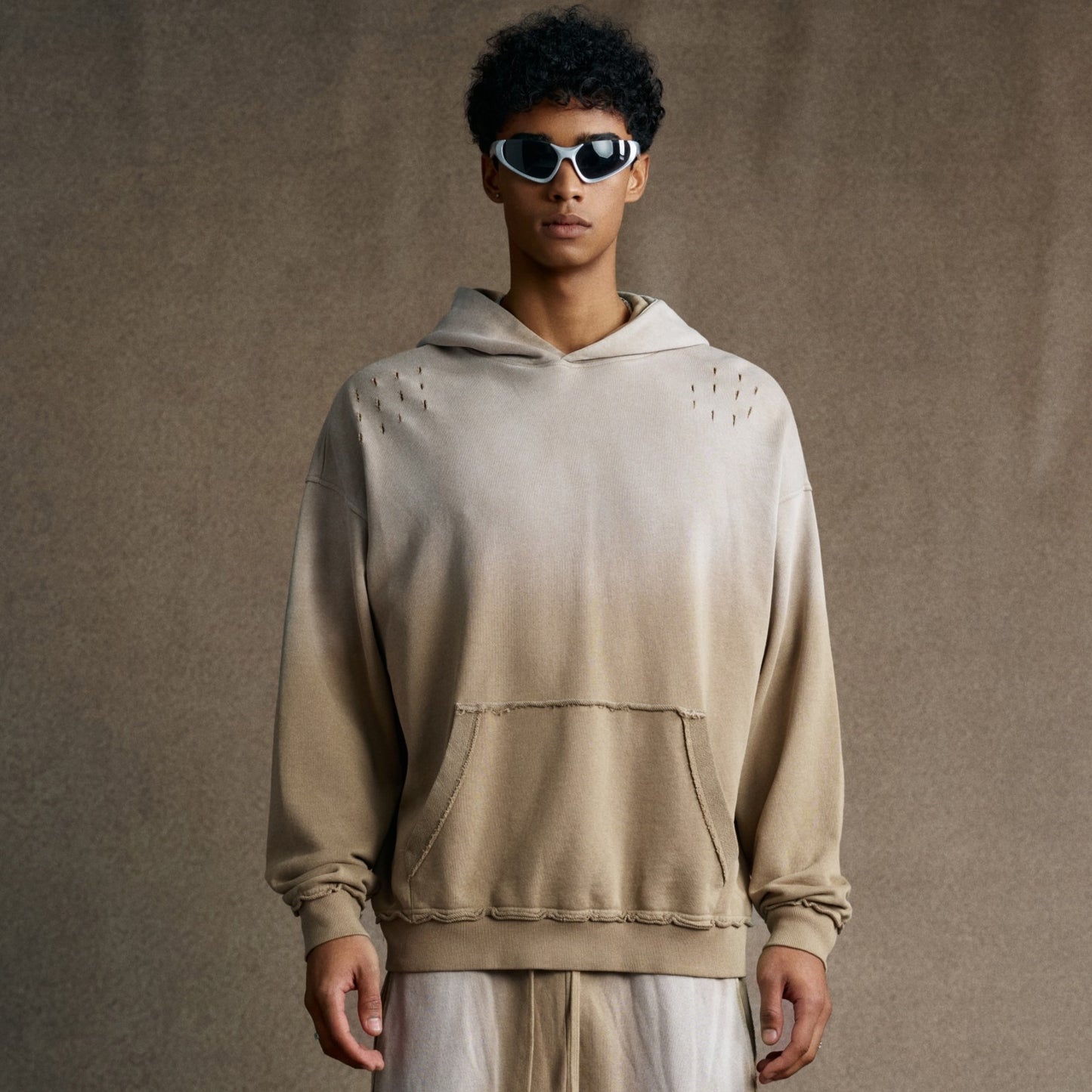 Faded Washed | Oversized Hoodie - Santo 