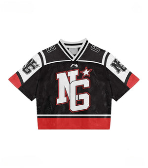 Unisex Mesh Football Jersey | Graphic Print - Santo 
