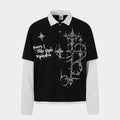 Vampire Graphic Design | Layered Sweatshirt - Santo 