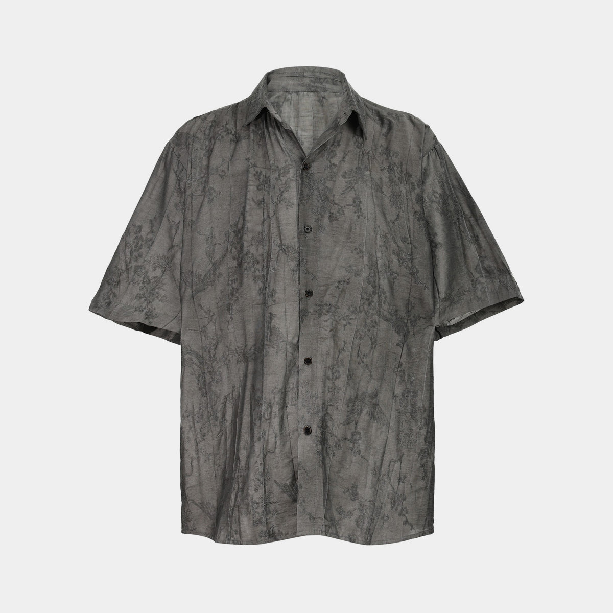 Crinkled Texture | Oversized T-Shirt - Santo 