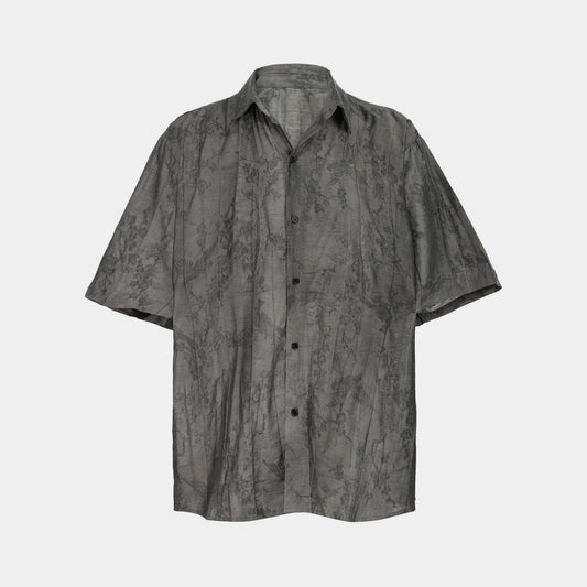 Crinkled Texture | Oversized T-Shirt - Santo 