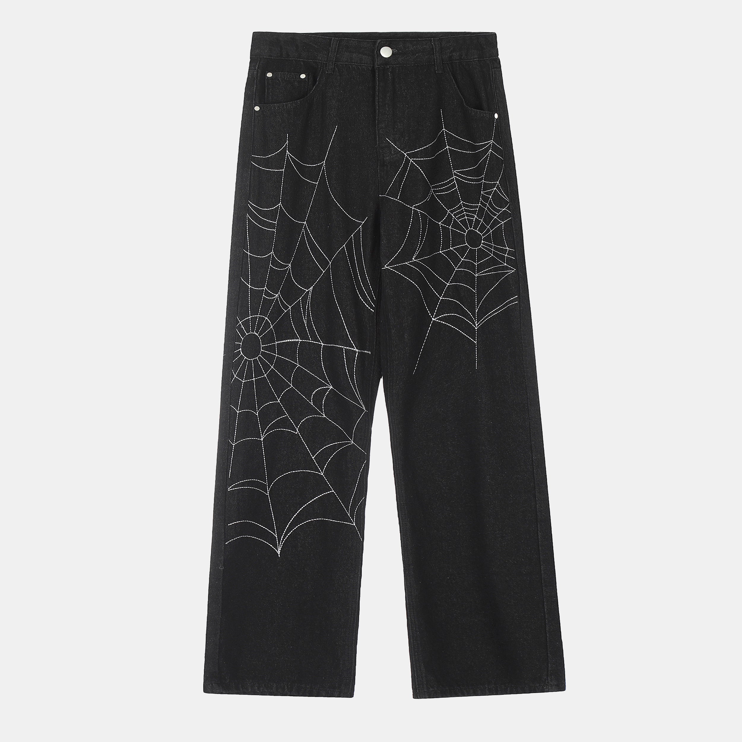 "Arachnid Noir" Jeans - Santo 