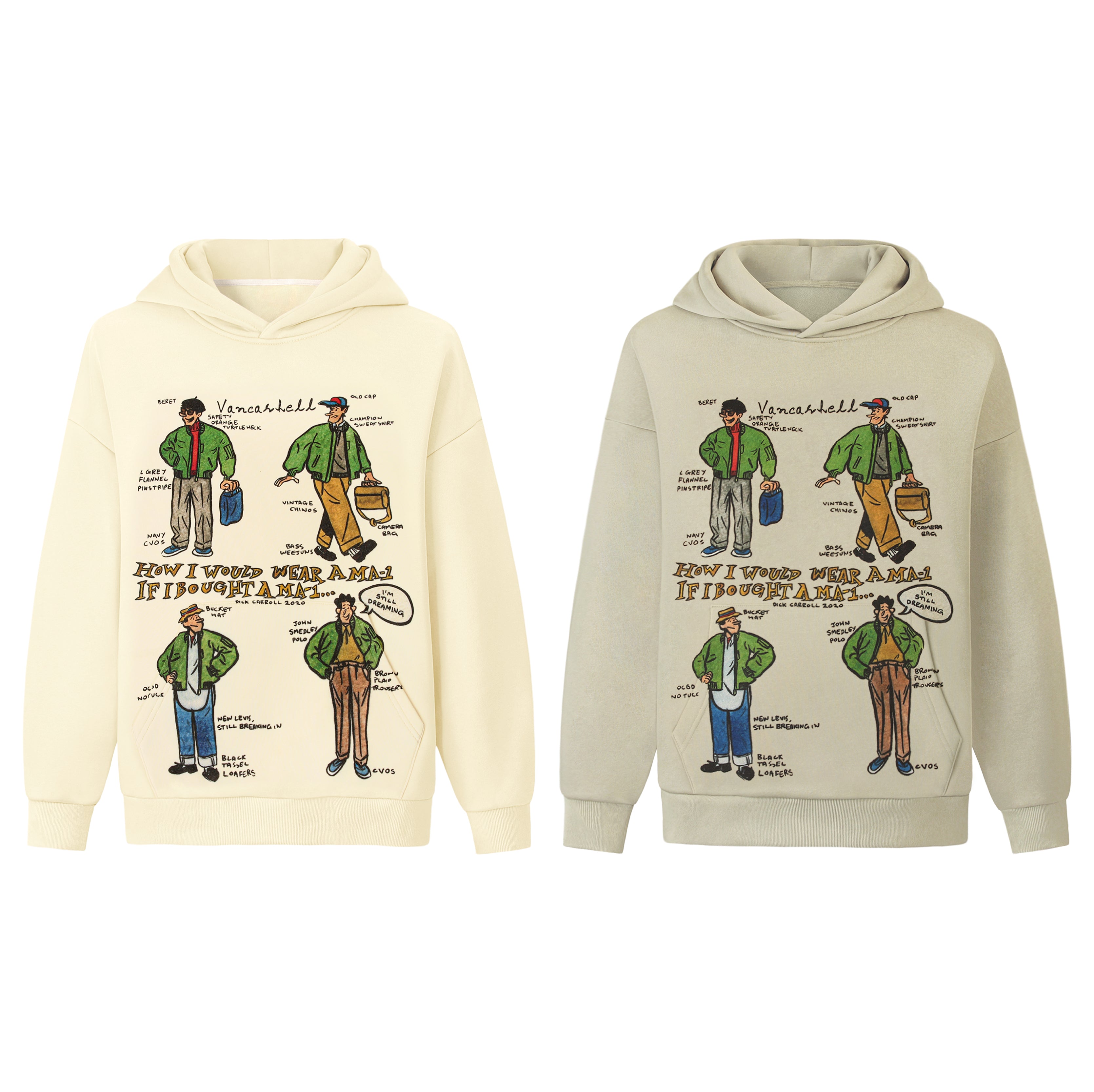 Vancarhell | Cartoon Style Graphic Hoodie