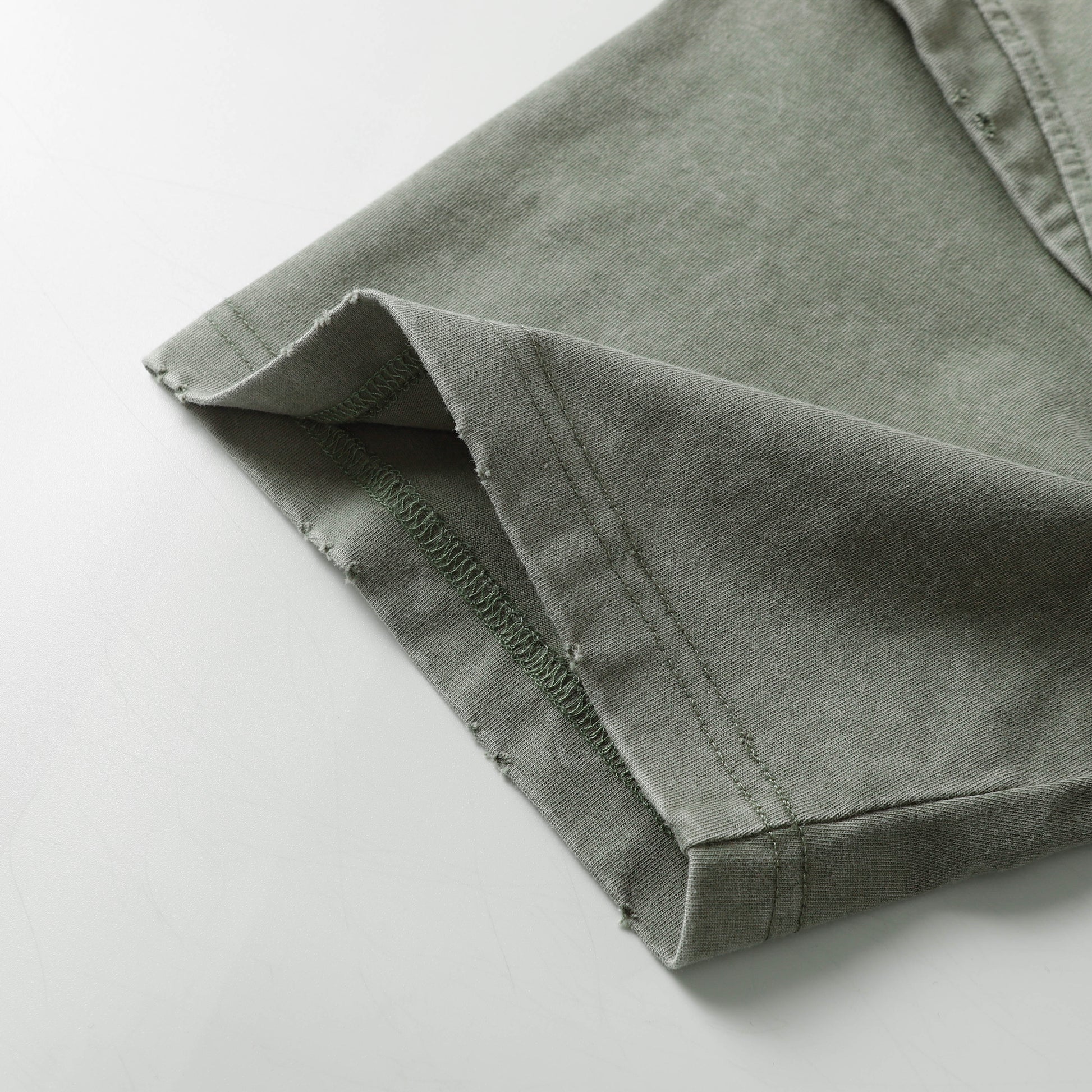 Layered Stitching | Washed T-Shirt - Santo 