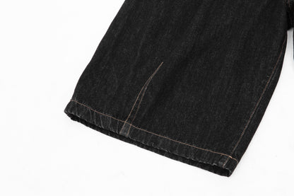 Bandana Detail | Denim Shorts - Santo 