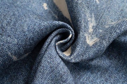 Distressed Keychain Print | Denim Shorts - Santo 