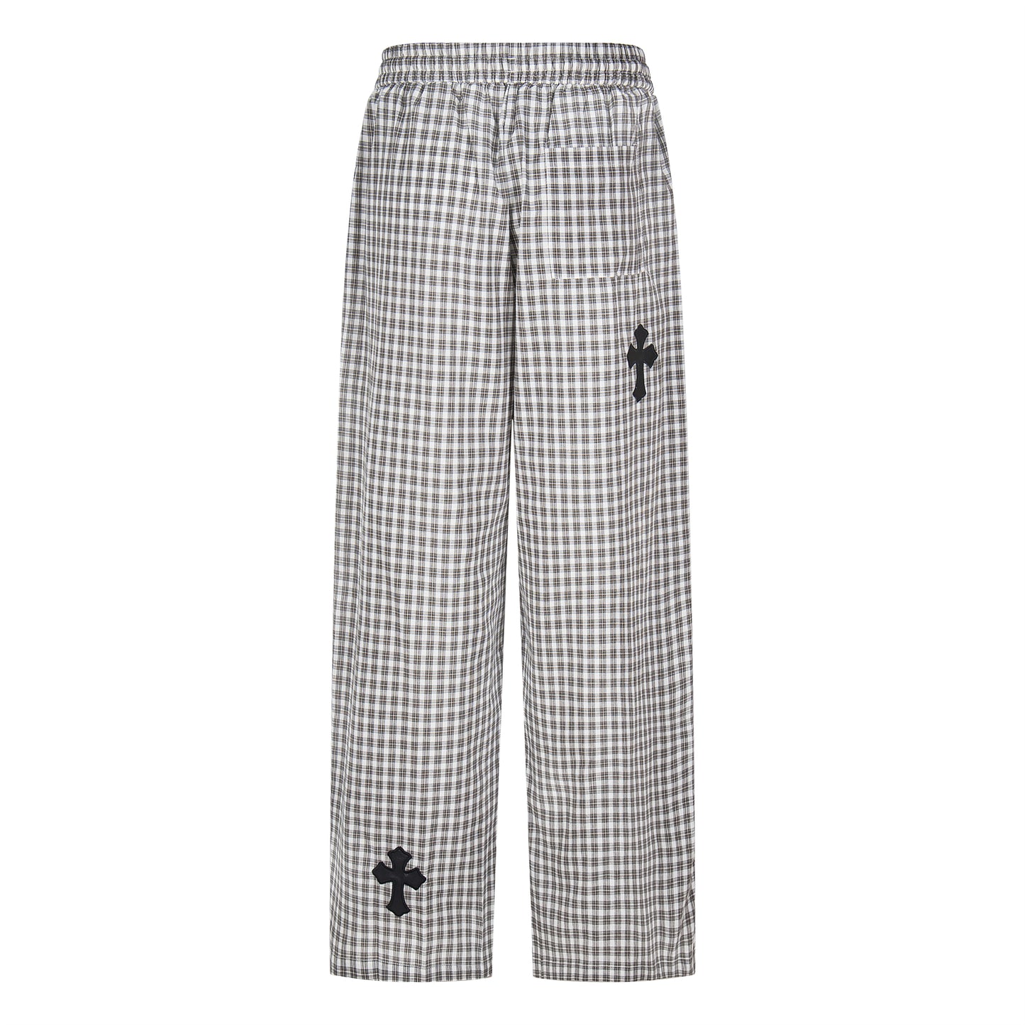 Cross Patch | Plaid Lounge Pants - Santo 