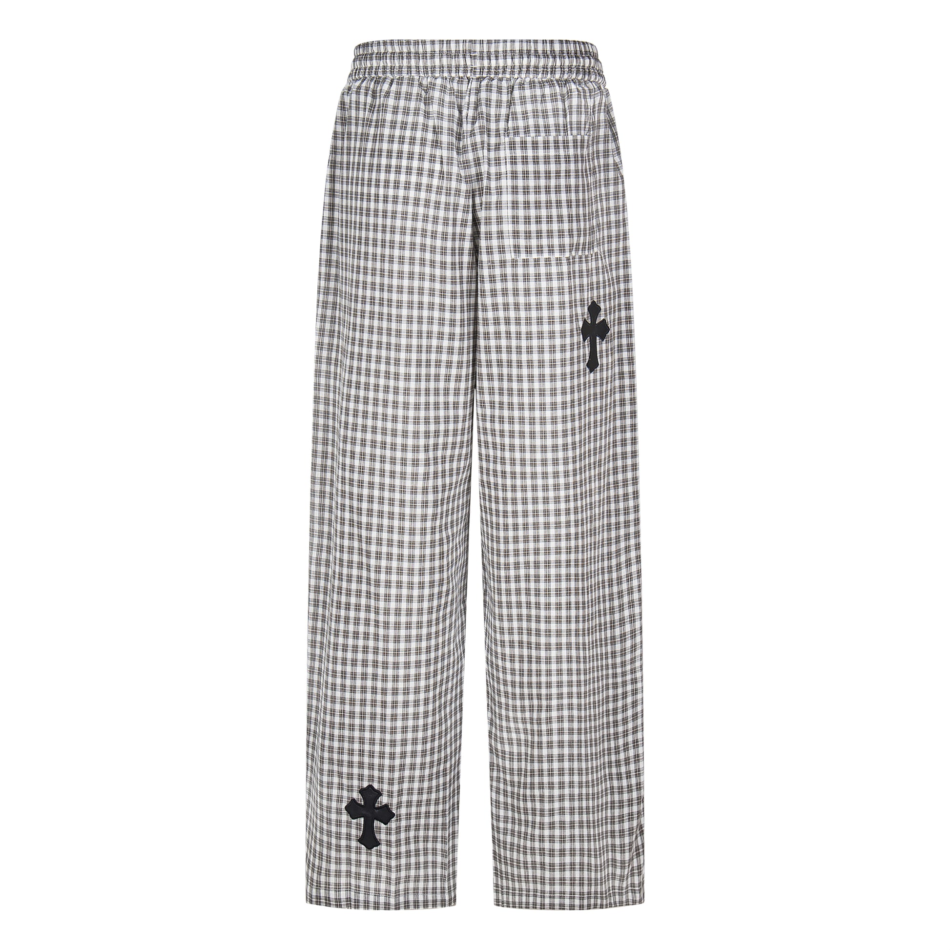 Cross Patch | Plaid Lounge Pants - Santo 