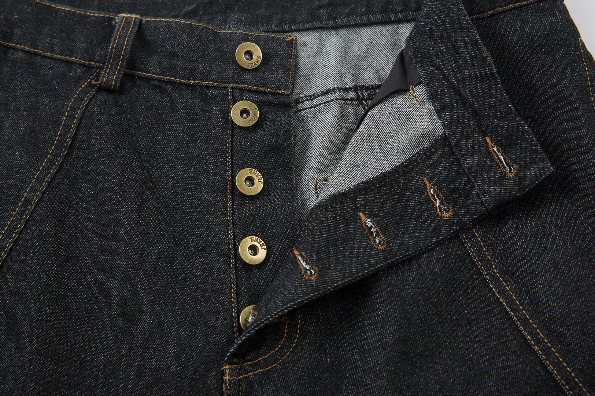 Minimal Panel Cut | Baggy Jeans - Santo 