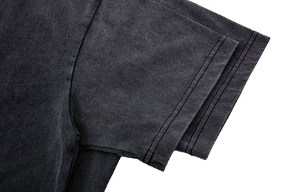 Vintage Jewel | Black T-shirt - Santo 