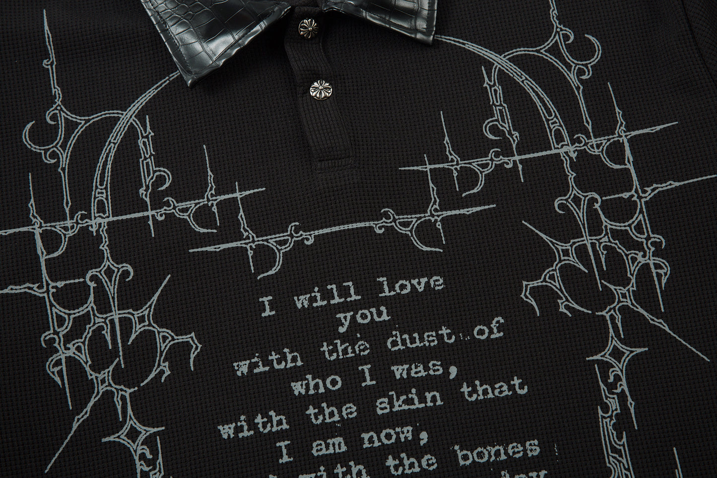 Dark Verse Graphic | Layered Sweatshirt - Santo 