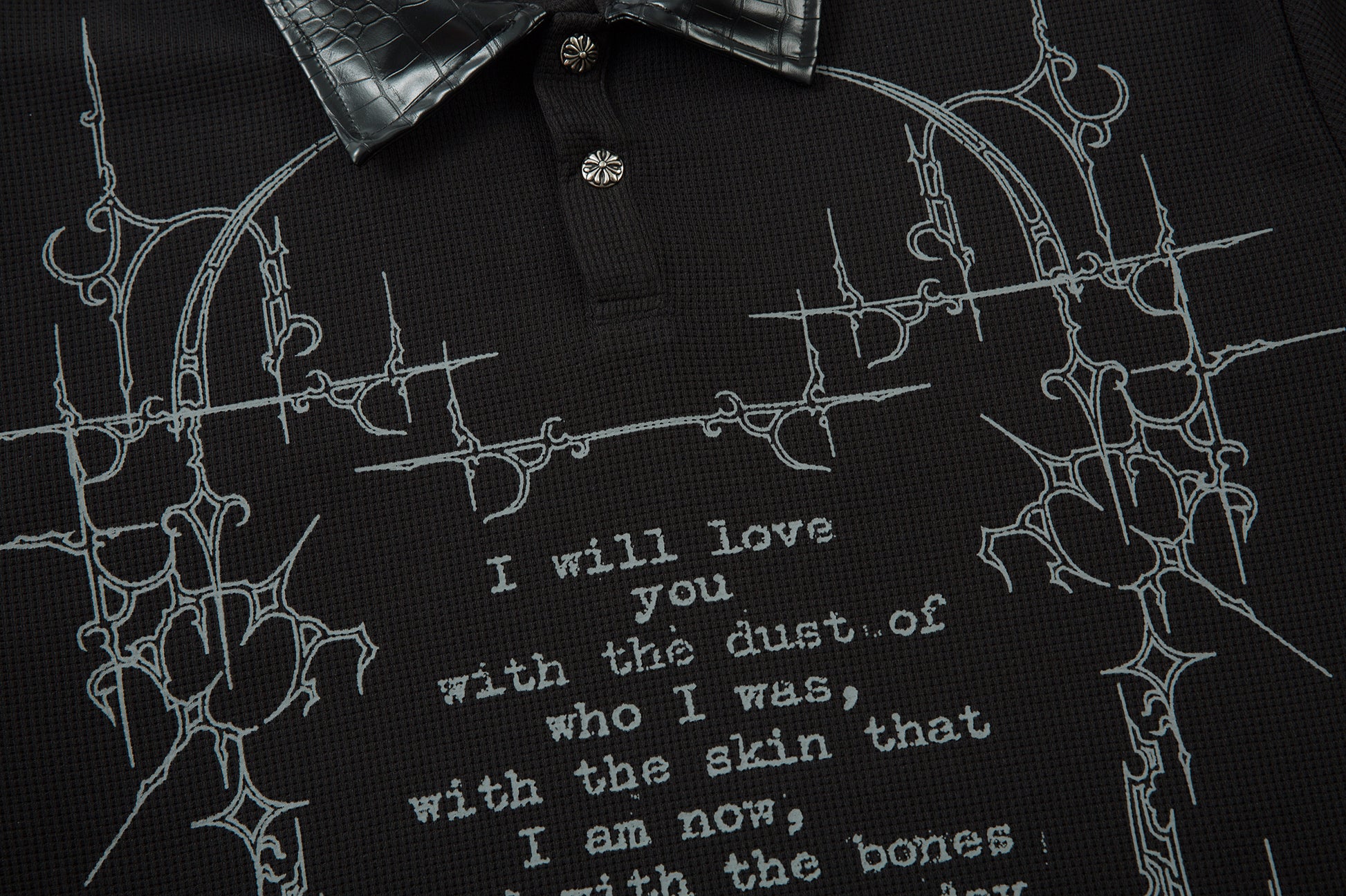 Dark Verse Graphic | Layered Sweatshirt - Santo 