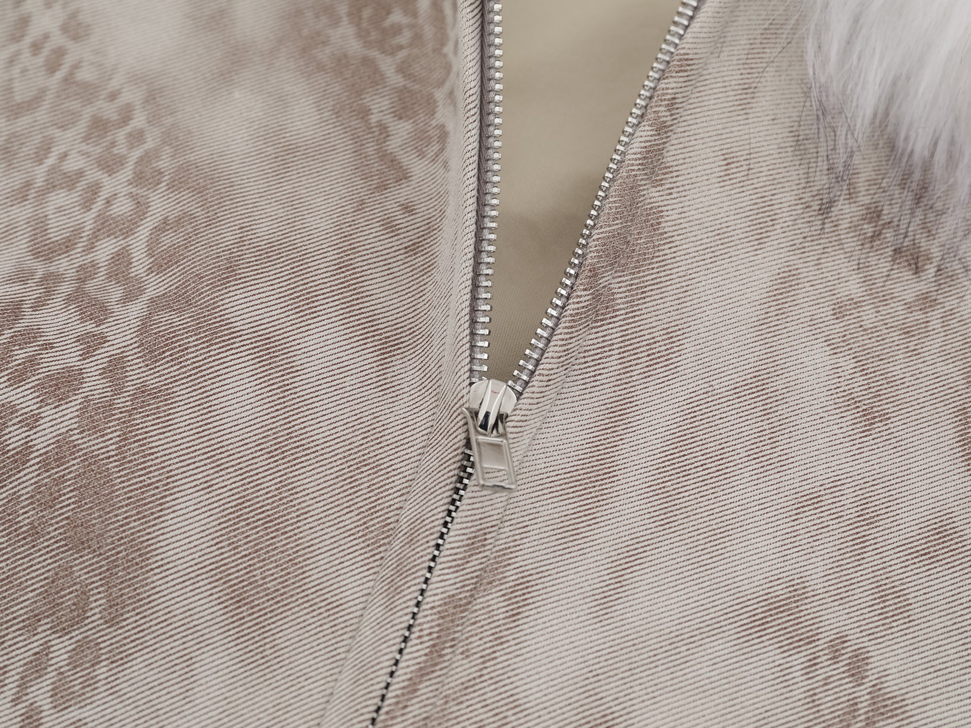 Faux Fur Leopard | Hooded Zip Jacket