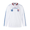 Athletic Stripe Embroidery | Racing Sweatshirt - Santo 
