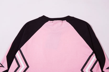 Star Panel Contrast | Patchwork Sweatshirt - Santo 