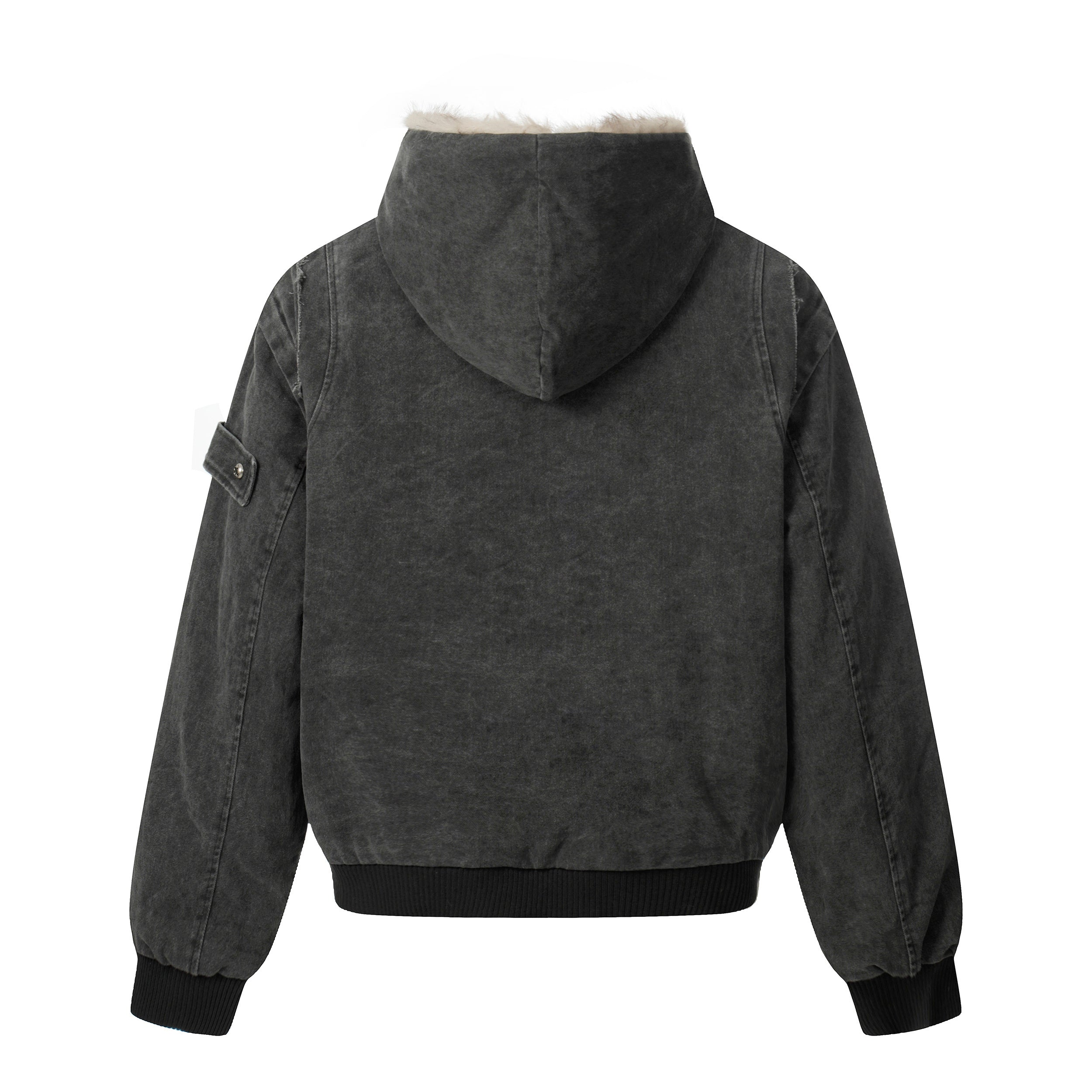 Vintage Distressed | Fur Winter Jacket