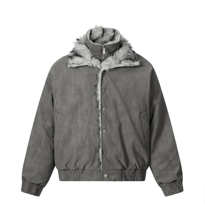 Patchwork Fur | Winter Stand Jacket