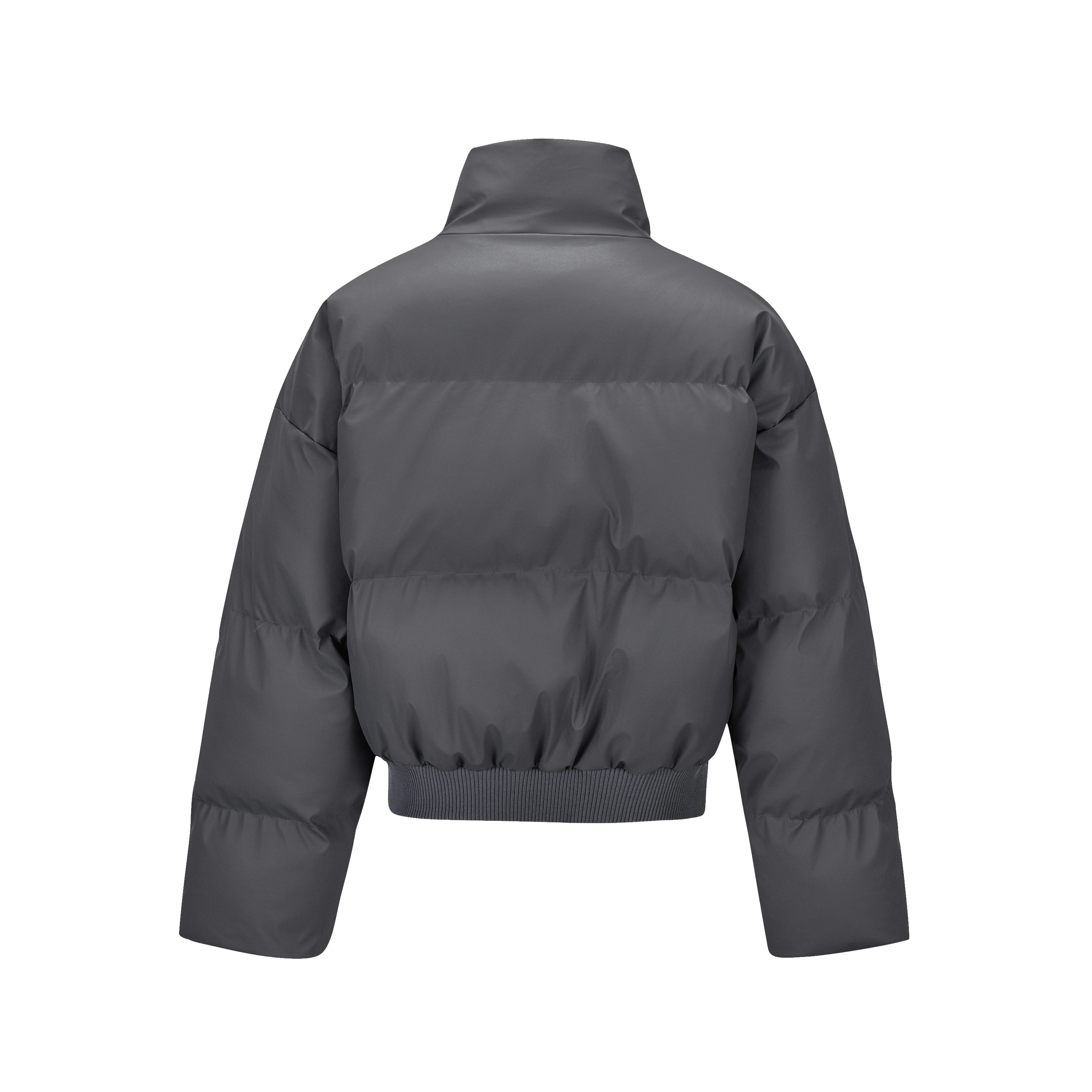 Clean Quilted|Padded Cropped Puffer