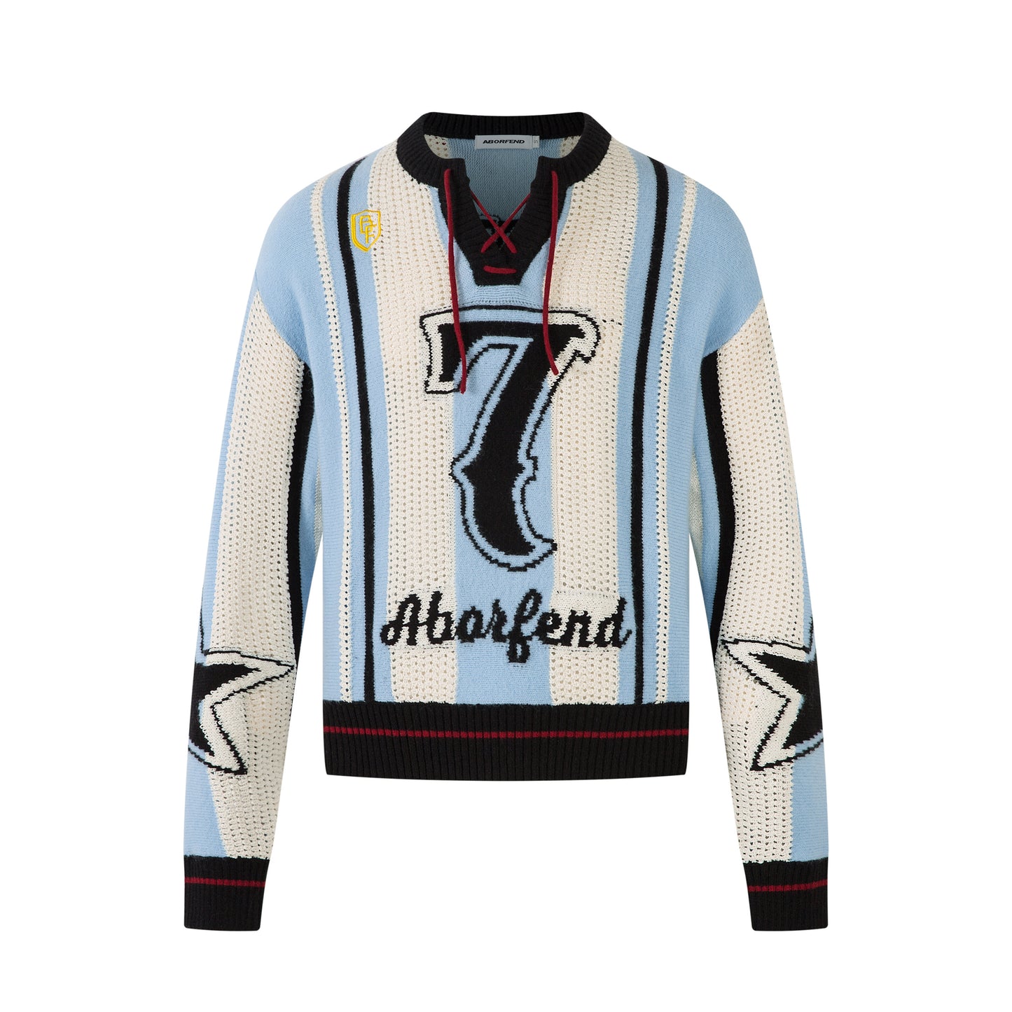 Striped Varsity | Knit Racing Sweater