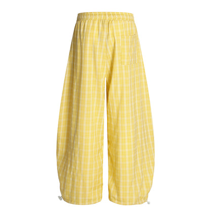 Checkmate Fit | Plaid Drop-Crotch Joggers