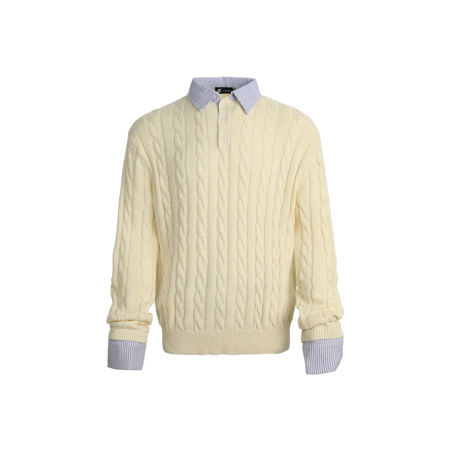 Fuzzy Pup | Dog Sweater with Colorful Knit Scarf