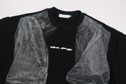 3D Trompe L’Oeil Graphic Short Sleeve T-Shirt