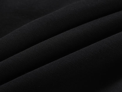 Striped Panel Wide Leg Sweatpants