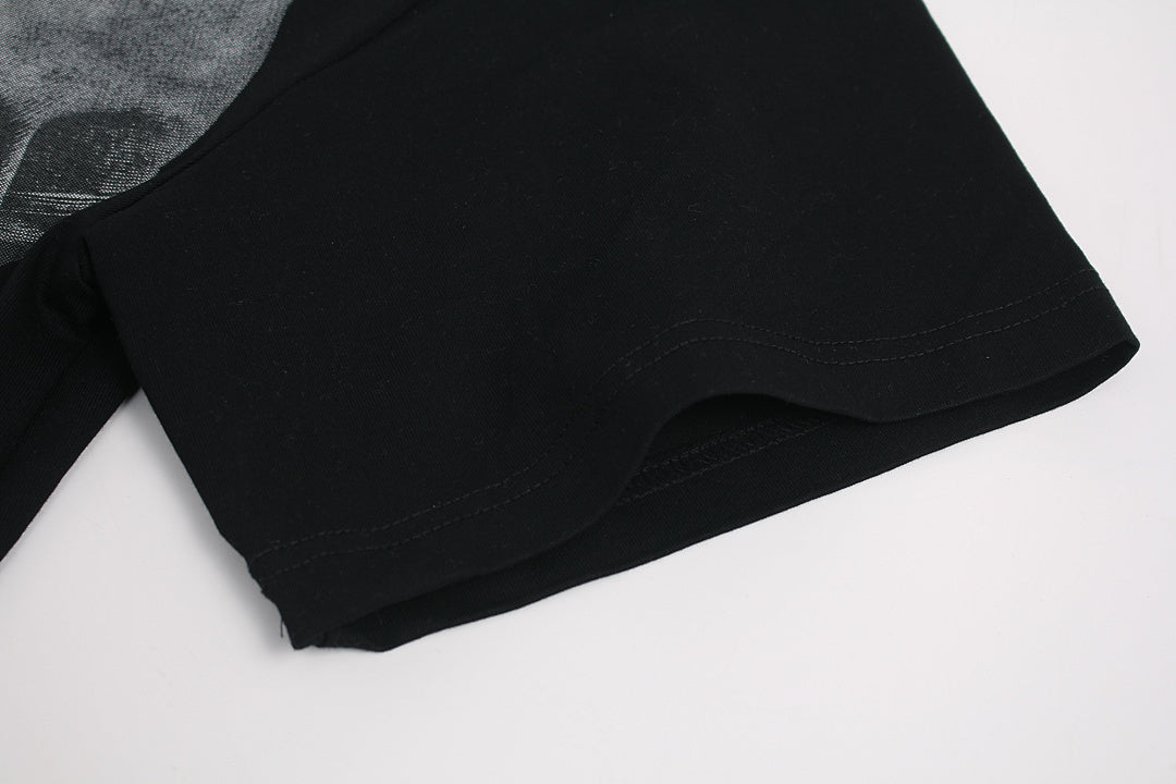 3D Trompe L’Oeil Graphic Short Sleeve T-Shirt