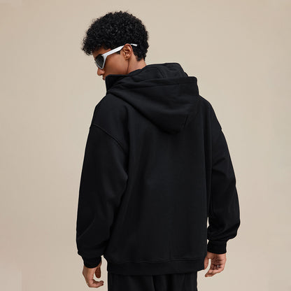 Windproof Mask | Oversized Zip Up Hoodie - Santo 