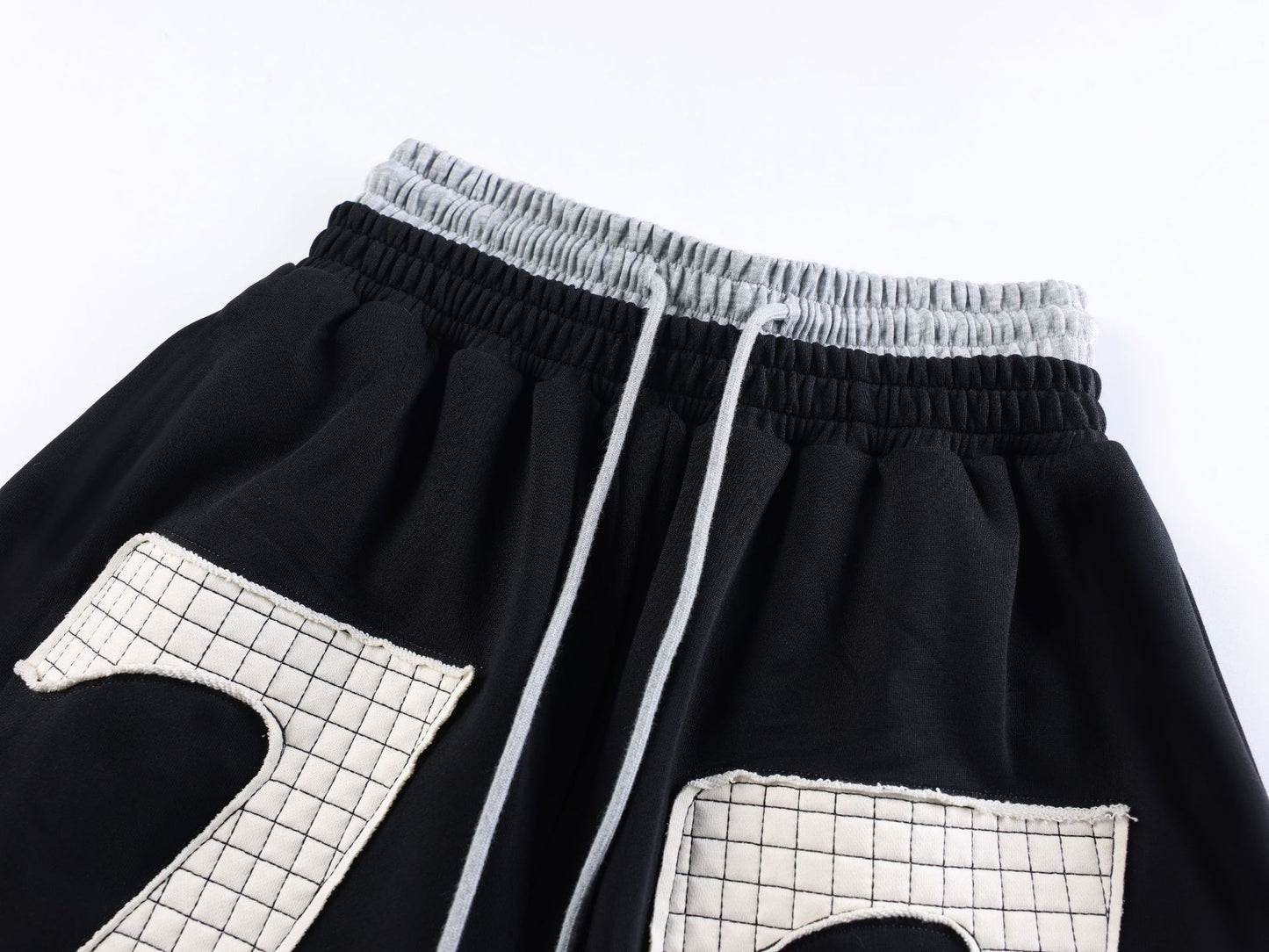 Double-Waisted Ruched Sweatpants