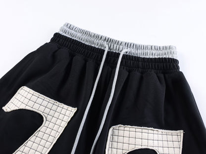 Double-Waisted Ruched Sweatpants