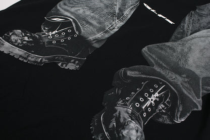 3D Trompe L’Oeil Graphic Short Sleeve T-Shirt