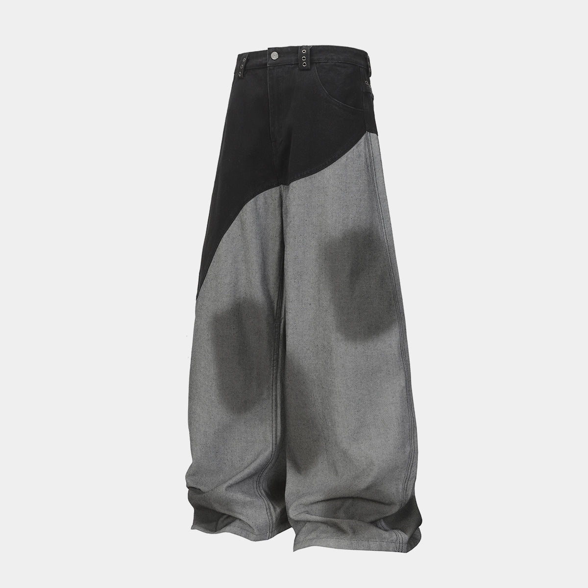 Two-Tone Fade Wash | Wide Jeans - Santo 