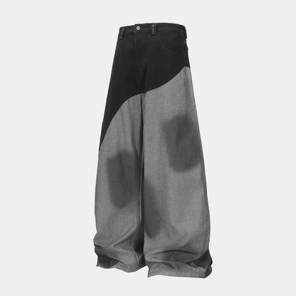 Two-Tone Fade Wash | Wide Jeans - Santo 