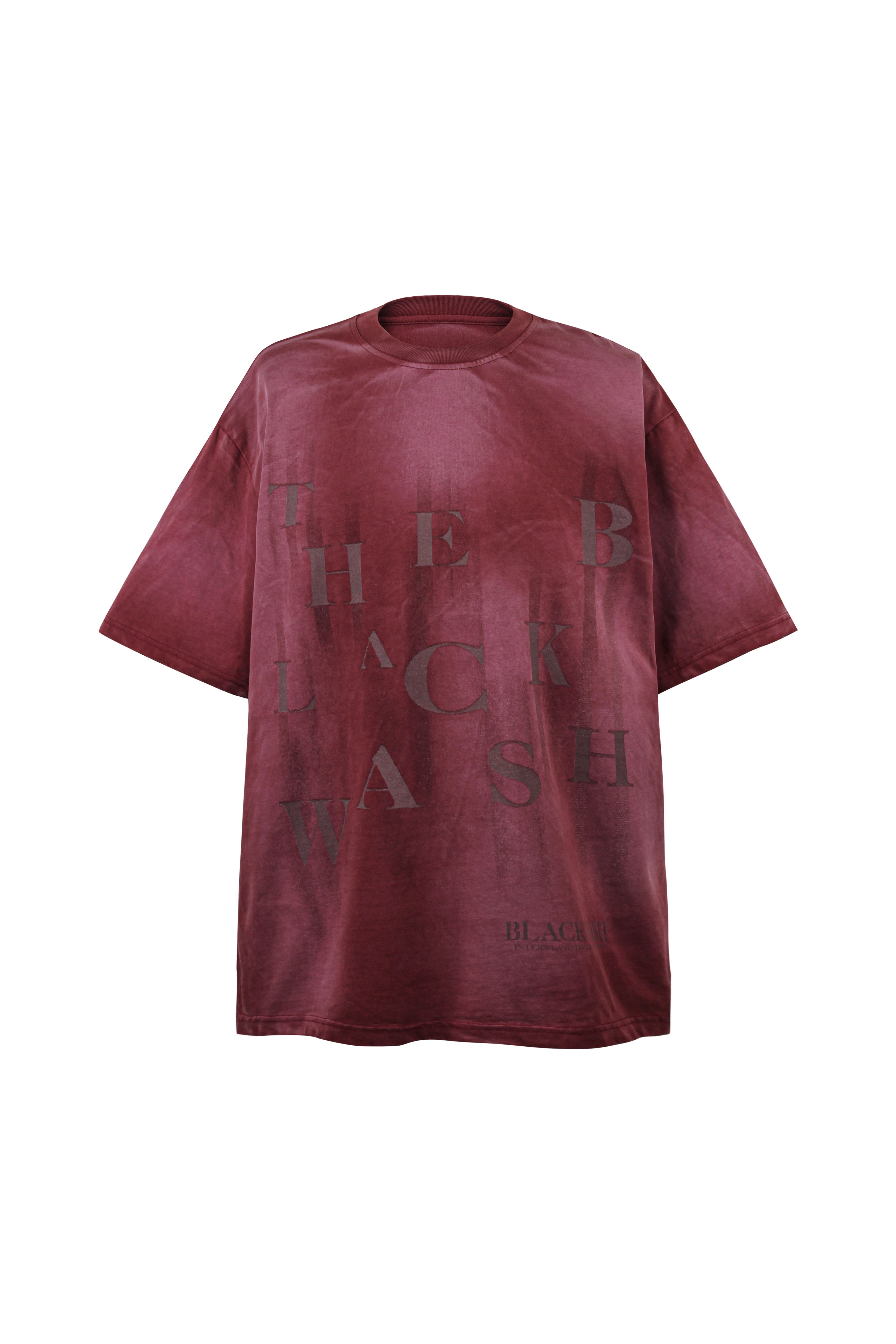 'Red Wash' T Shirt - Santo 