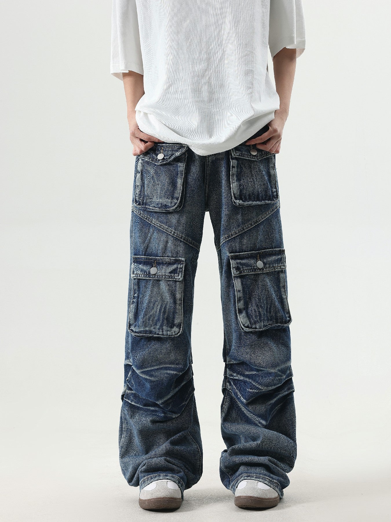 'Retro Multi-Function' Jeans - Santo 