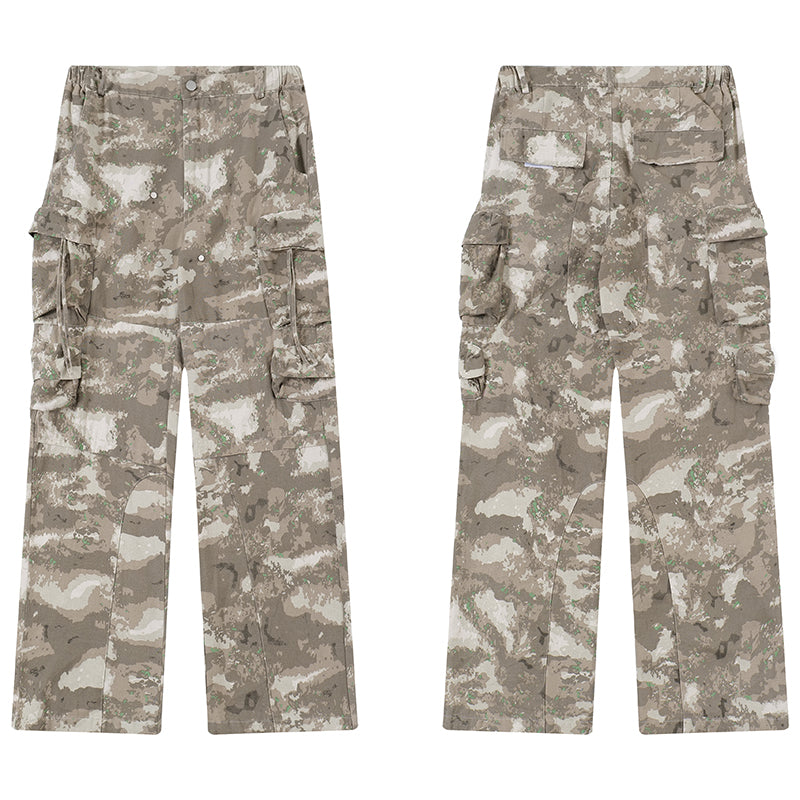 Camouflage | Multiple Pockets Cargos