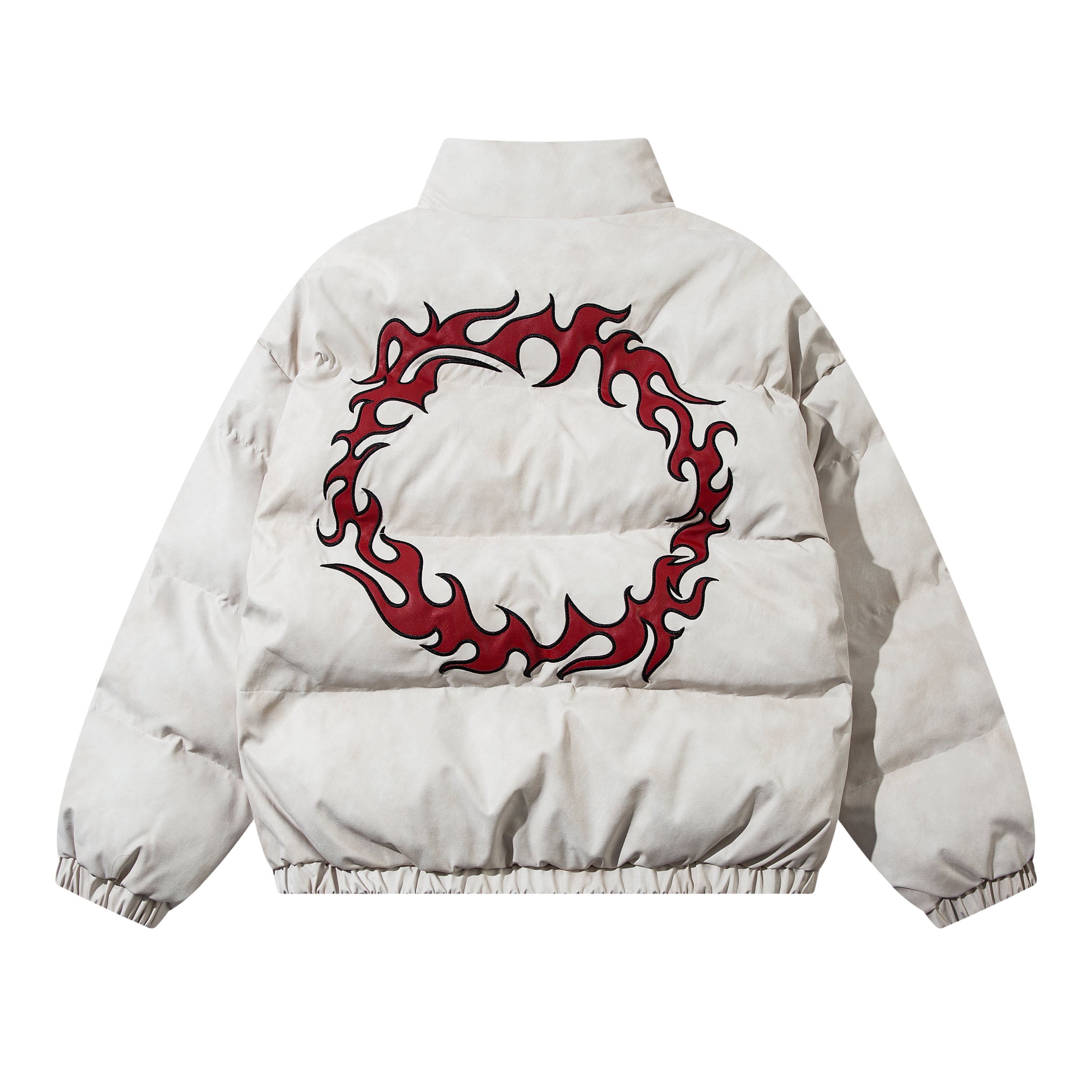 Flame Design | Graphic Puffer