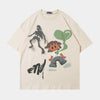 'Manga Art' T Shirt - Santo 