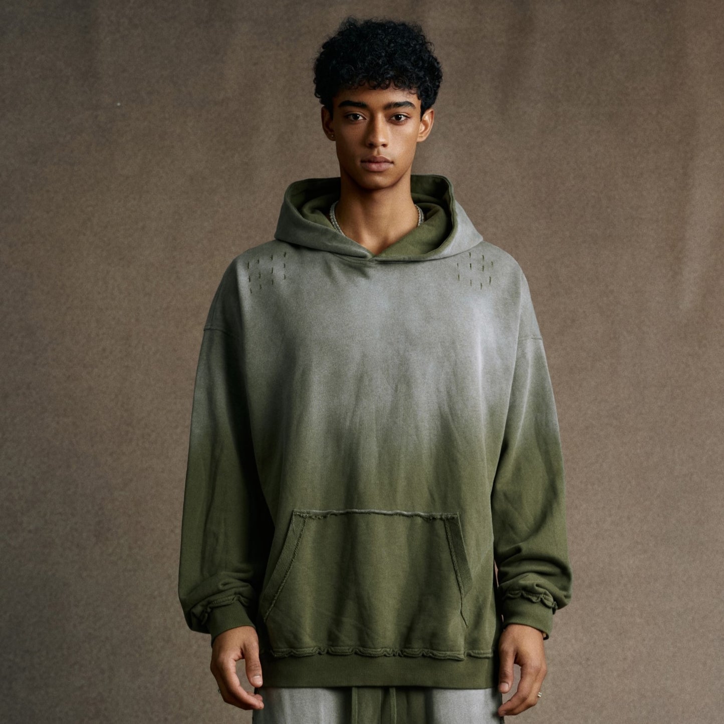 Faded Washed | Oversized Hoodie - Santo 