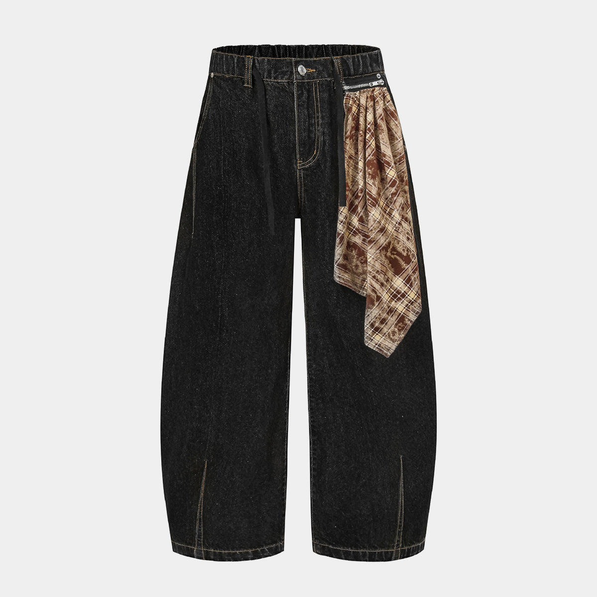 Scarf Detail | Denim Jeans - Santo 