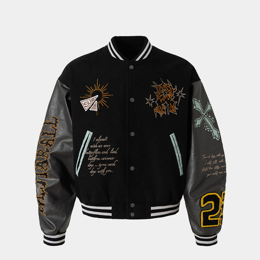 Patch Varsity Street | Bomber Jacket - Santo 