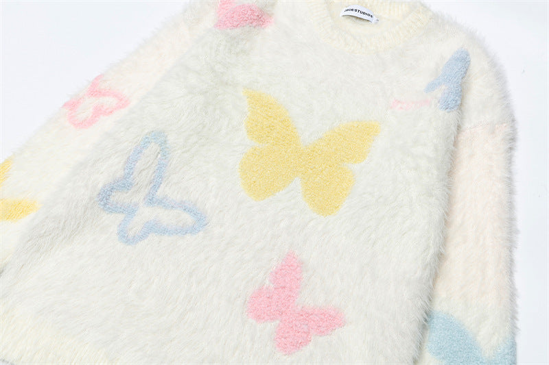 Y2K Flutter | Y2K Inspired Butterfly Knit Jumper