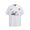'Speedway Graphic' T Shirt - Santo 