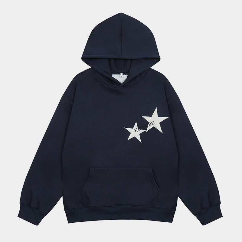 Twinkle Threads | Star Embellished Hoodie - Santo 