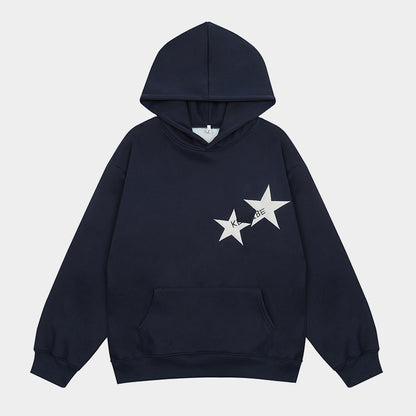 Twinkle Threads | Star Embellished Hoodie - Santo 